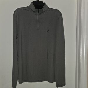 Nautica Men's Gray Crewneck Sweater